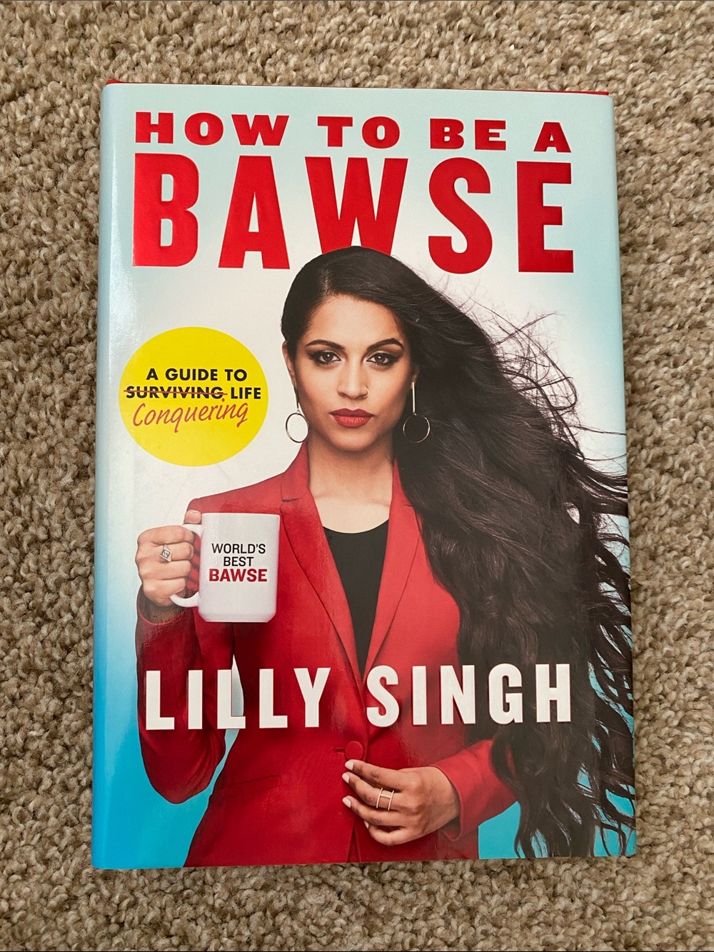 Lilly Singh - How to Be a Bawse - Hardcover Book iiSuperwomanii